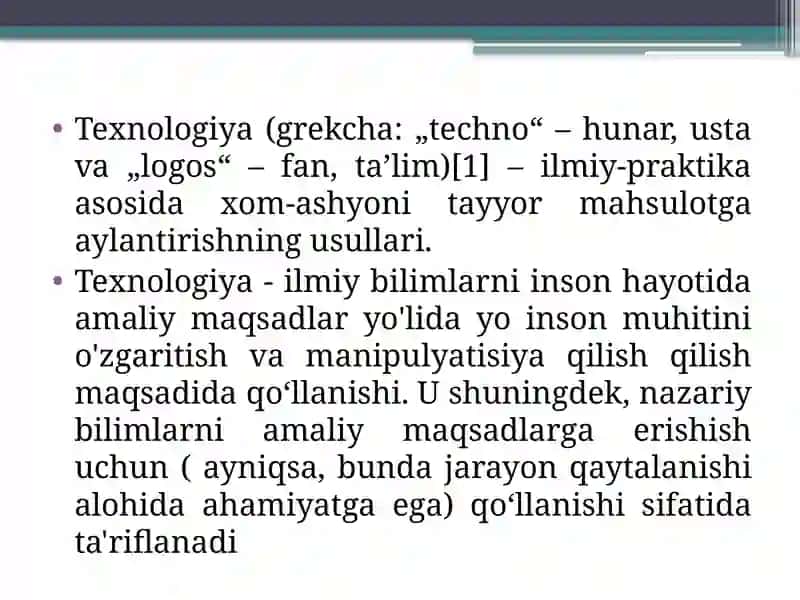 Texnologiyafaniningshakliva metodlari 3