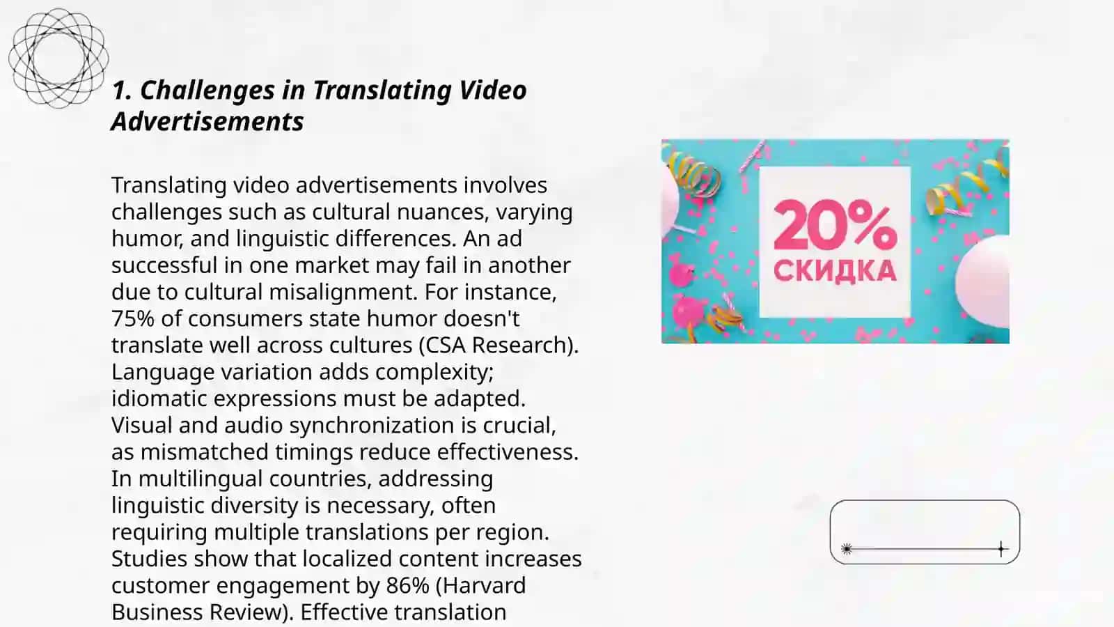 Video Translation of National Products 3