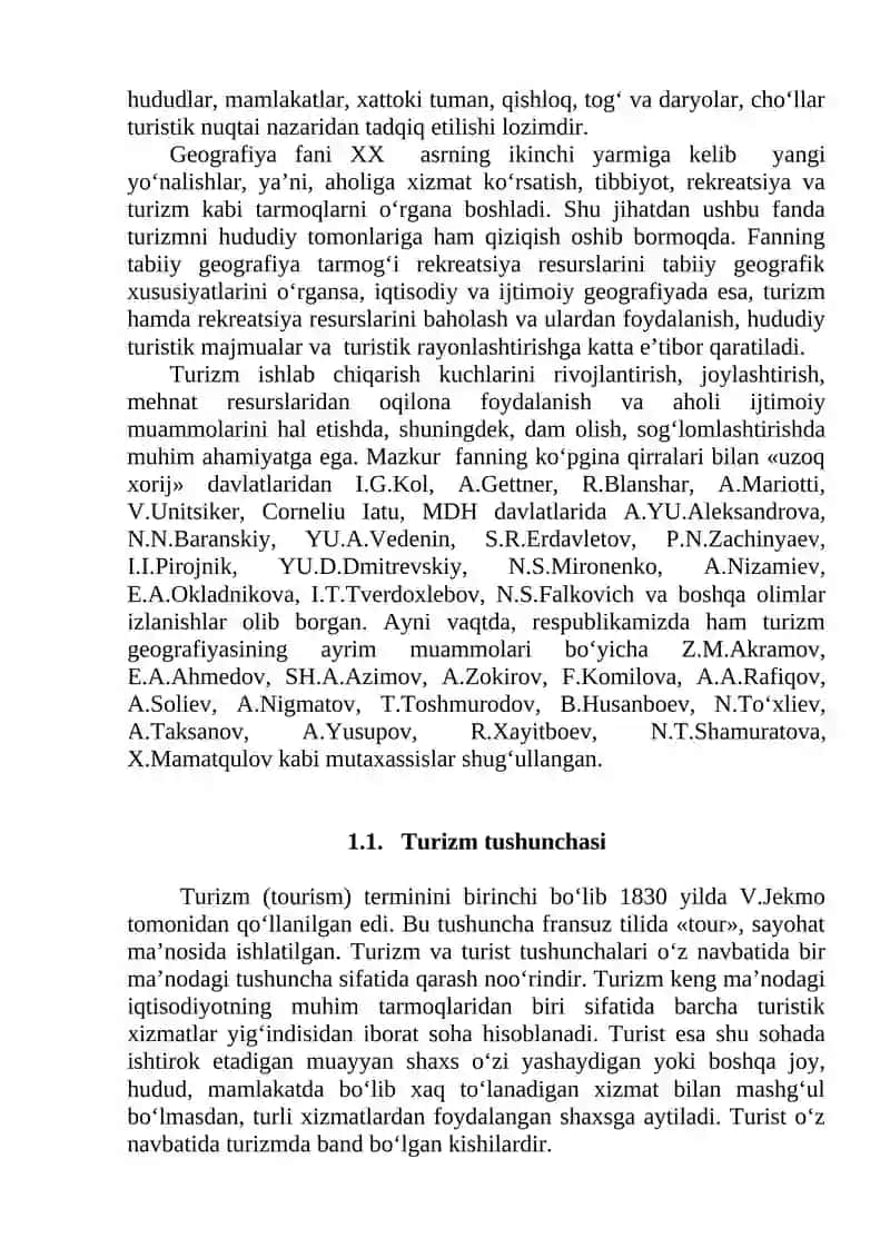 Turizm geografiyasi 3