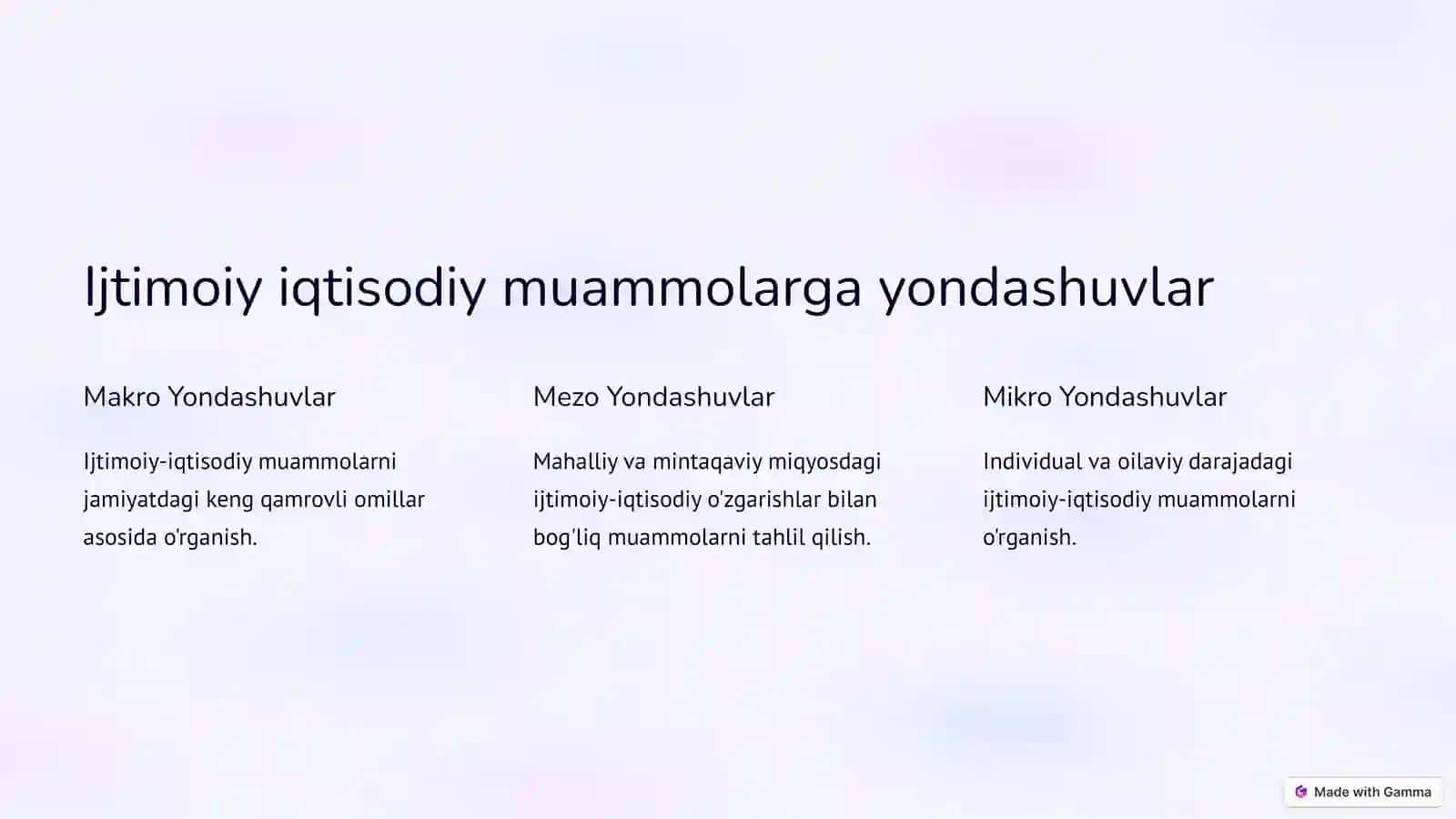 Ijtimoiy ishda iqtisodiy sabablarning shakillanishi 3