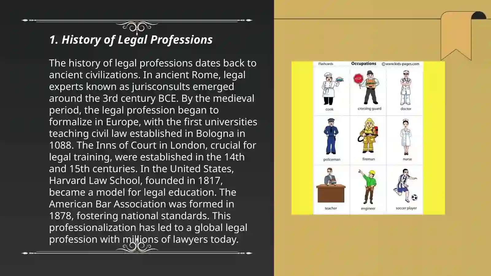 History of Legal Professions 3