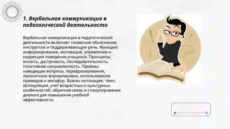 Коммуникация в педагогической деятельности 3