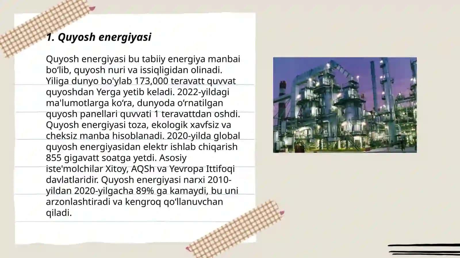 Quyosh energiyasi 3