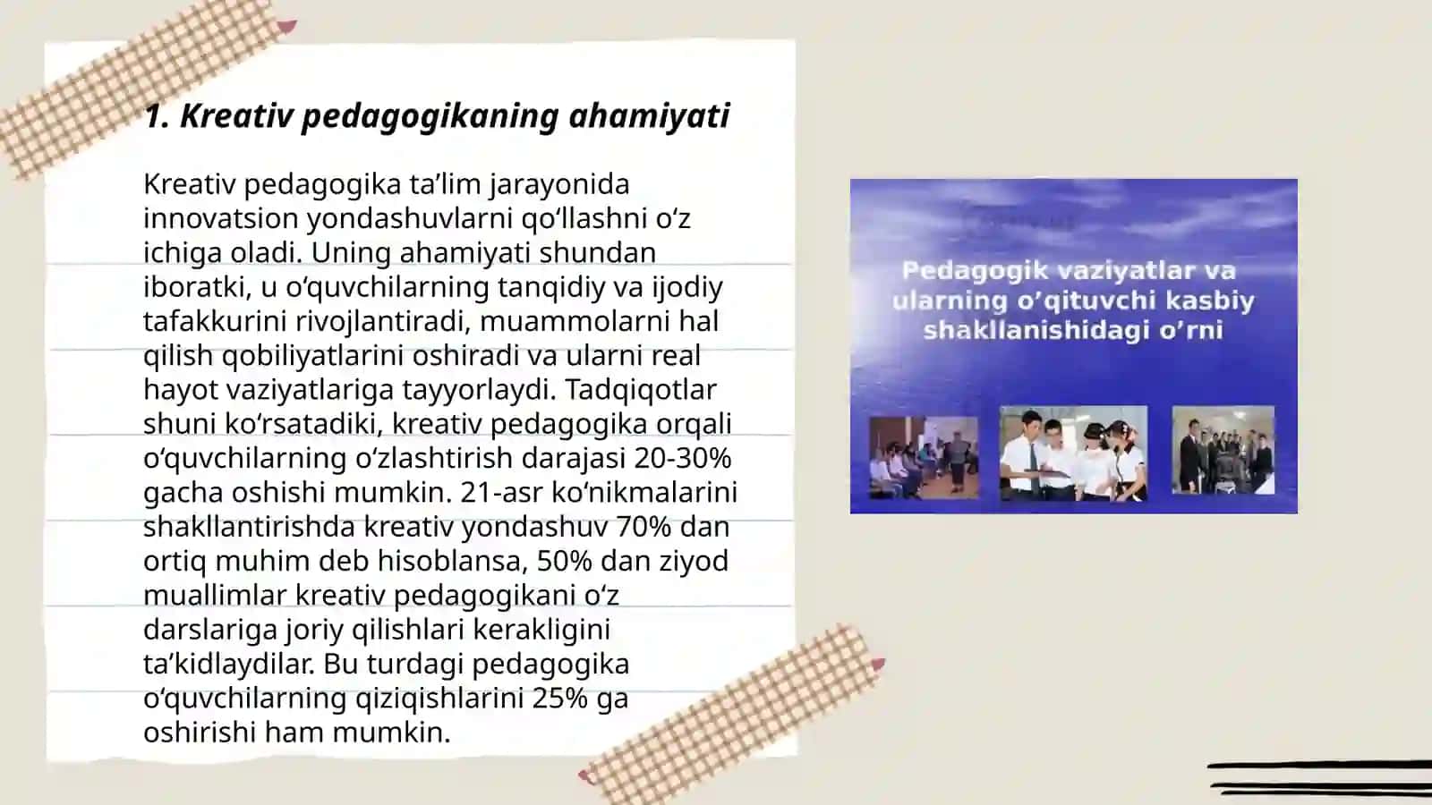 Kreativ pedagogikaning ahamiyati 3