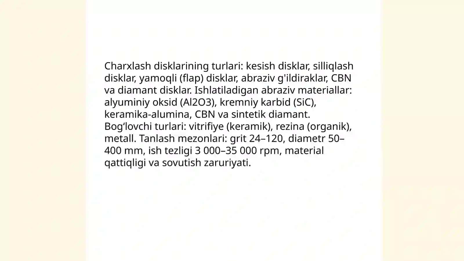 Charxlash uchun ishlatiladigan asboblar 3