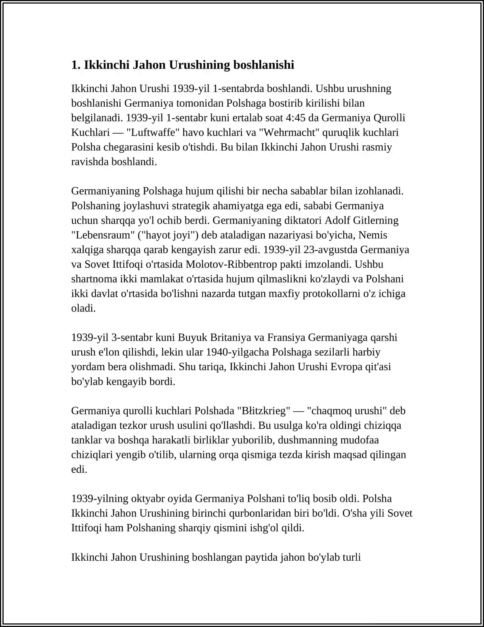 2 JAHON URUSHI VA GERMANIYANING TUTGAN ORNI 3