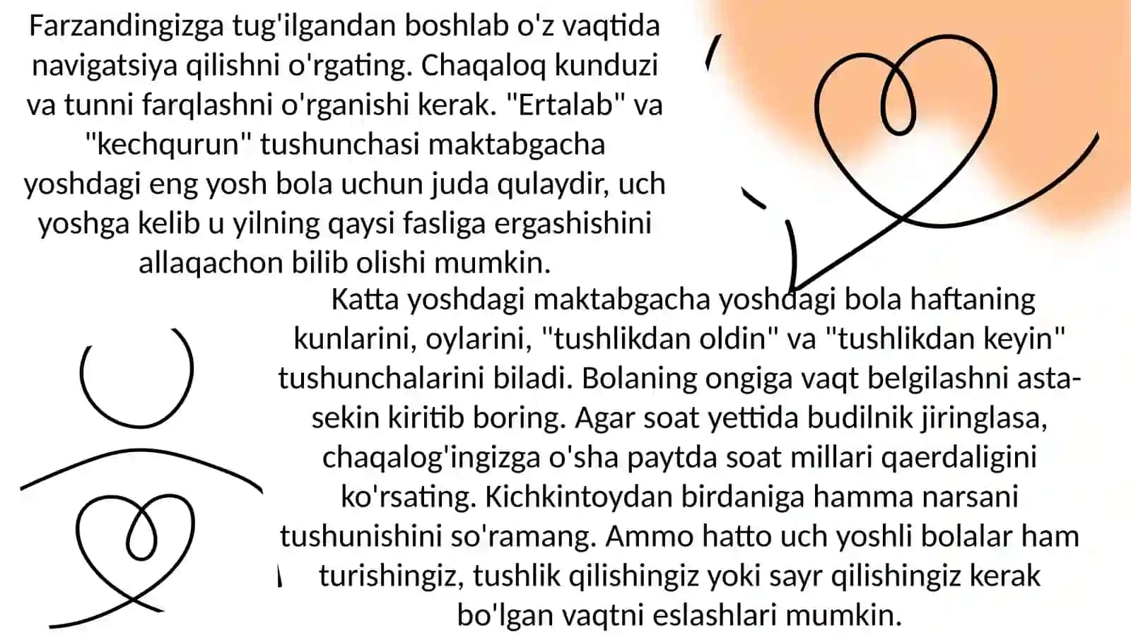 BOLALARNI VAQTINI CHAMALASHGA O’RGATISH VAZIFALARI 3