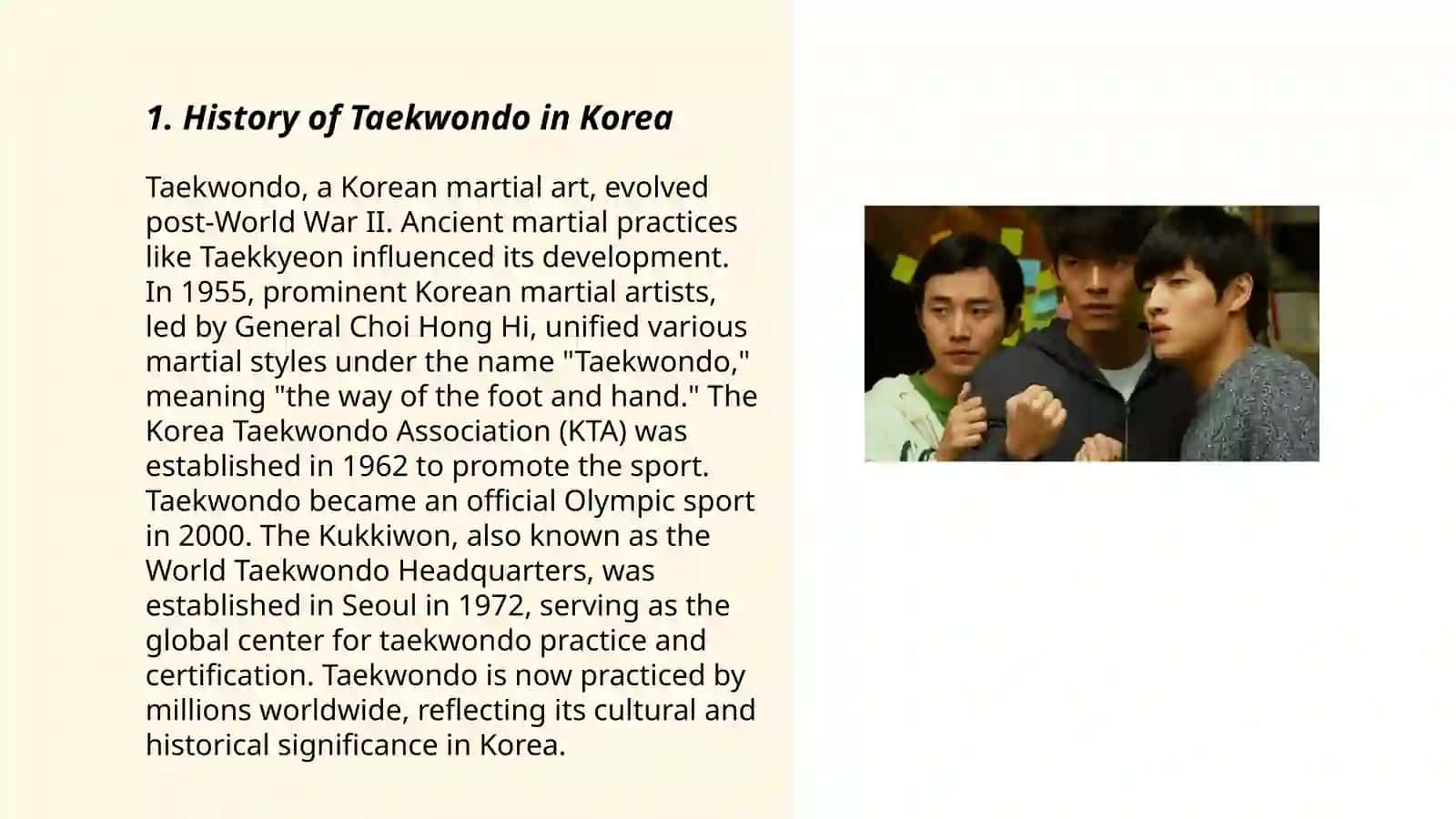 Taekwondo in Korea 3