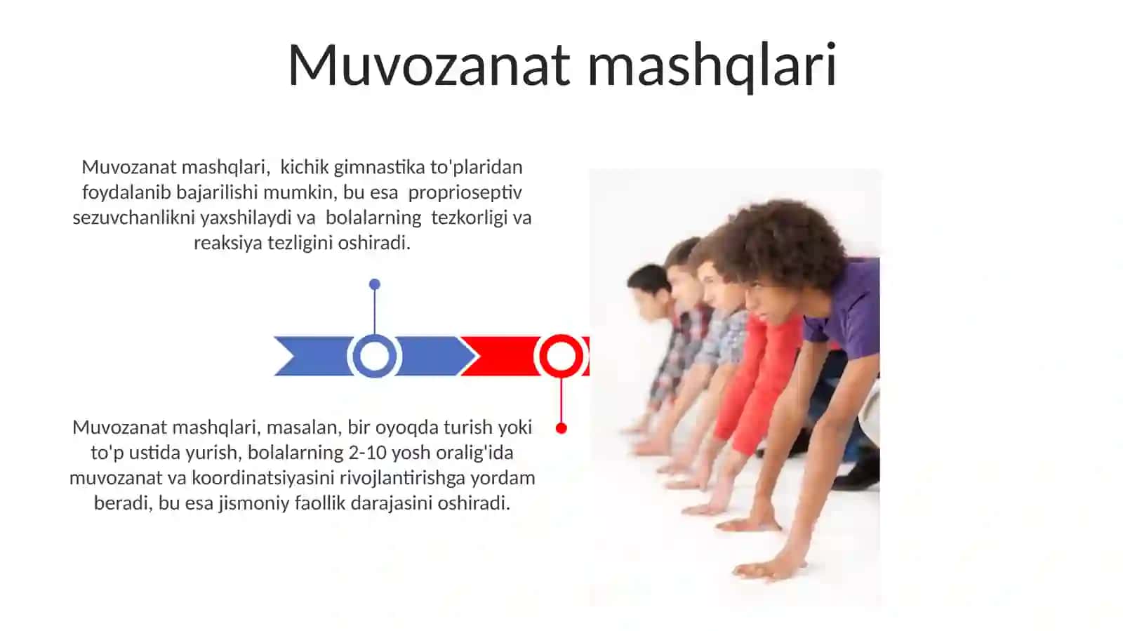 Muvozanat mashqlari 3