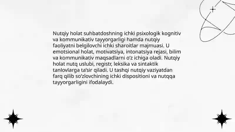 Nutqiy holat va nutqiy vaziyat 3