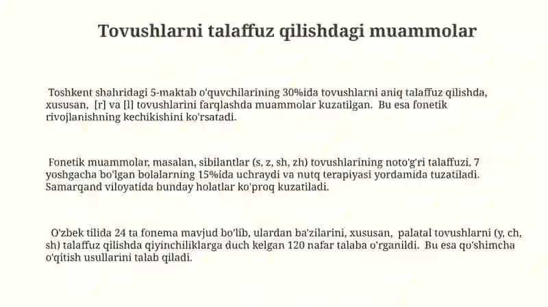 Fonetika masalalari 3