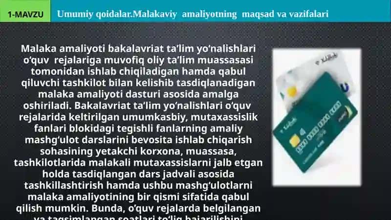 MALAKAVIY AMALIYOT HISOBOTI XALQ BANKI 3