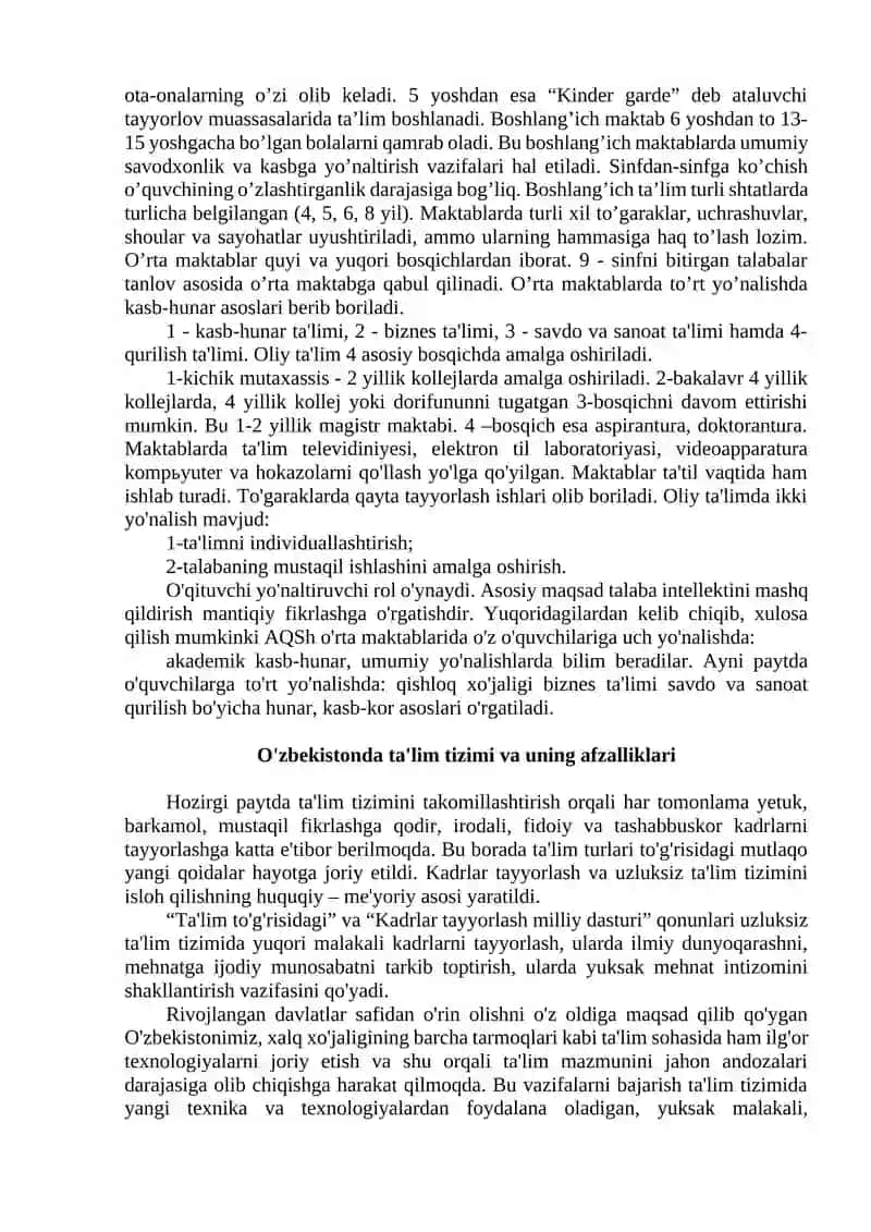 ZAMONAVIY TA’LIMDA XORIJIY TAJRIBALAR 3