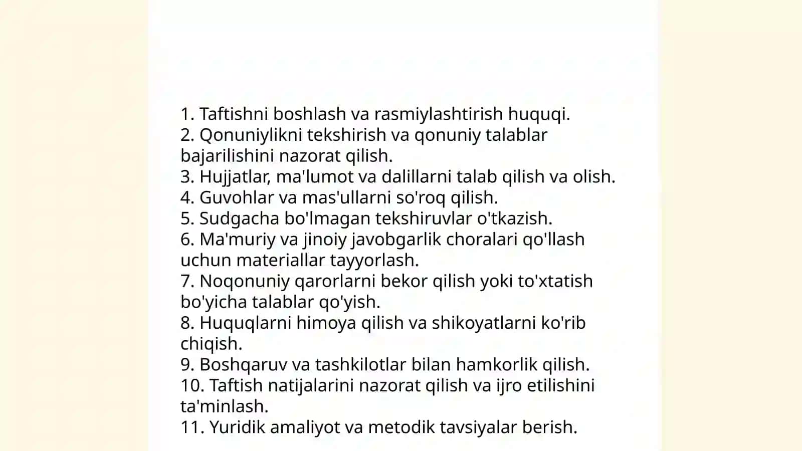 Taftish tartibida ish yuritishda PROKUROR ishtiroki 3