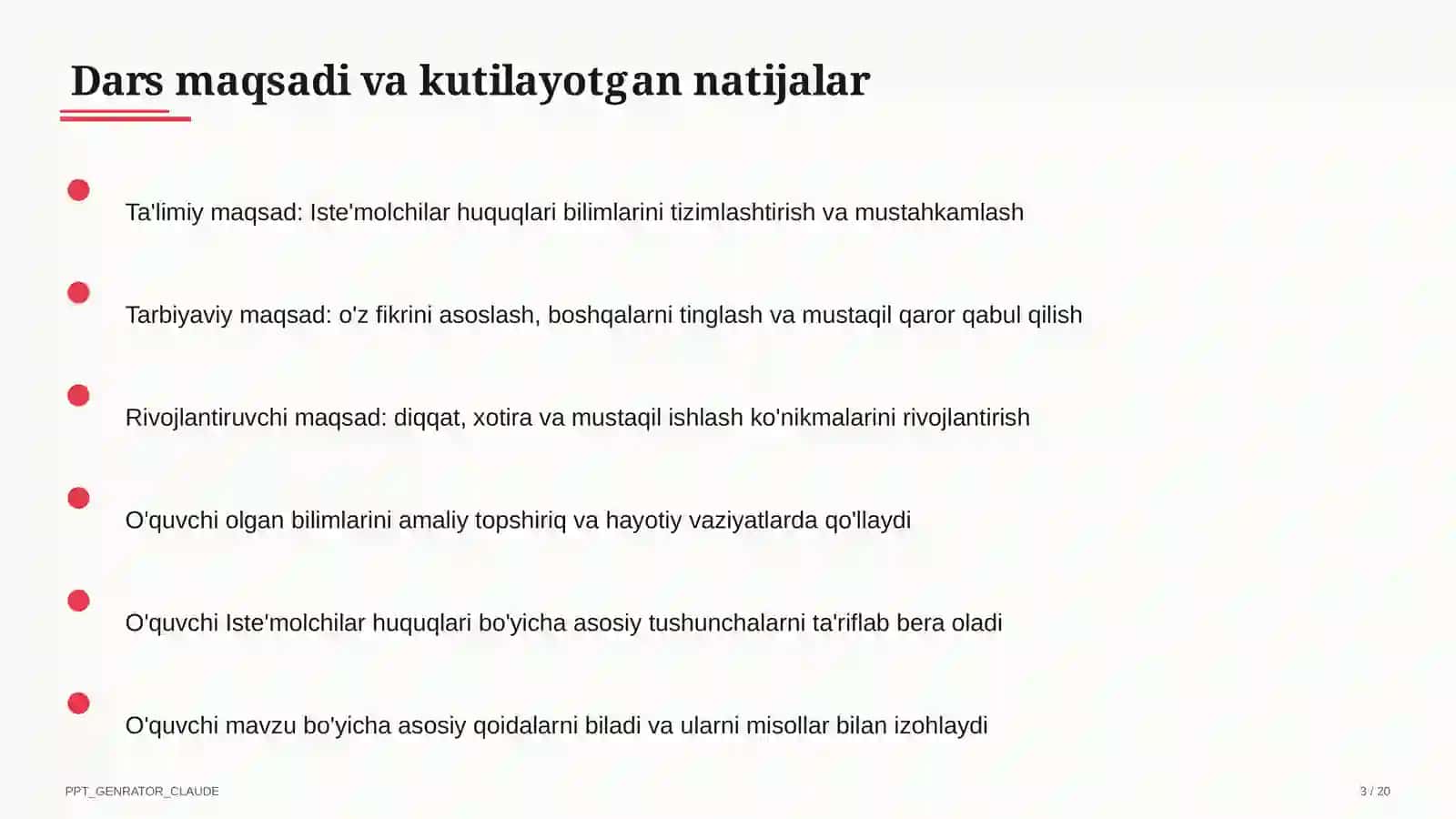 Iste'molchilar huquqlari (10-sinf) 3