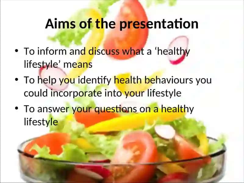 Leading a Healthy Lifestyle 3