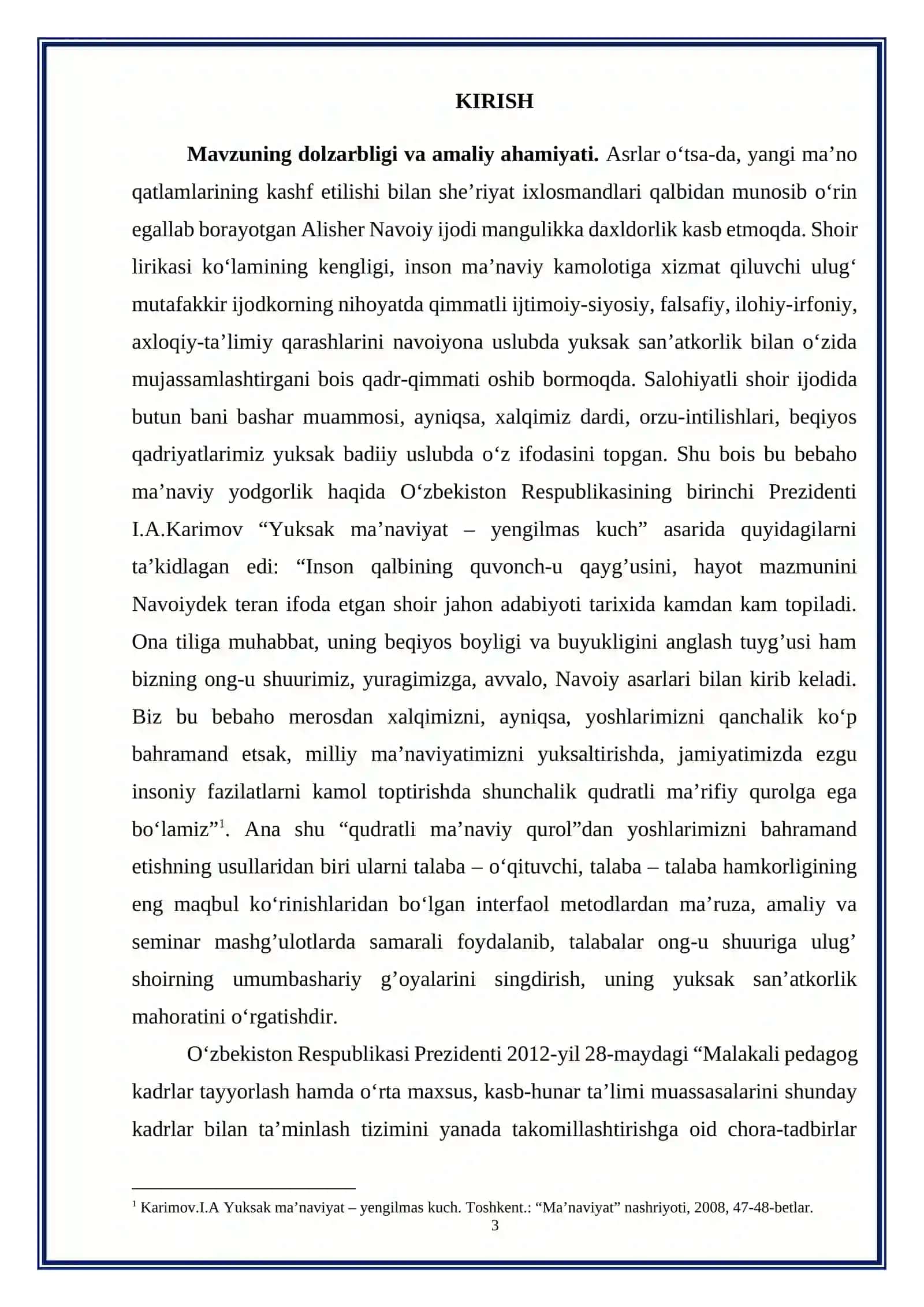Mumtoz asarlarni sharhlab o'rganish 3
