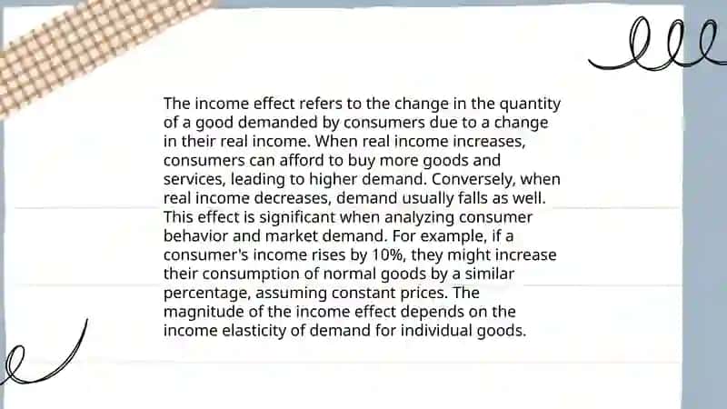Income and Substitution Effect 3