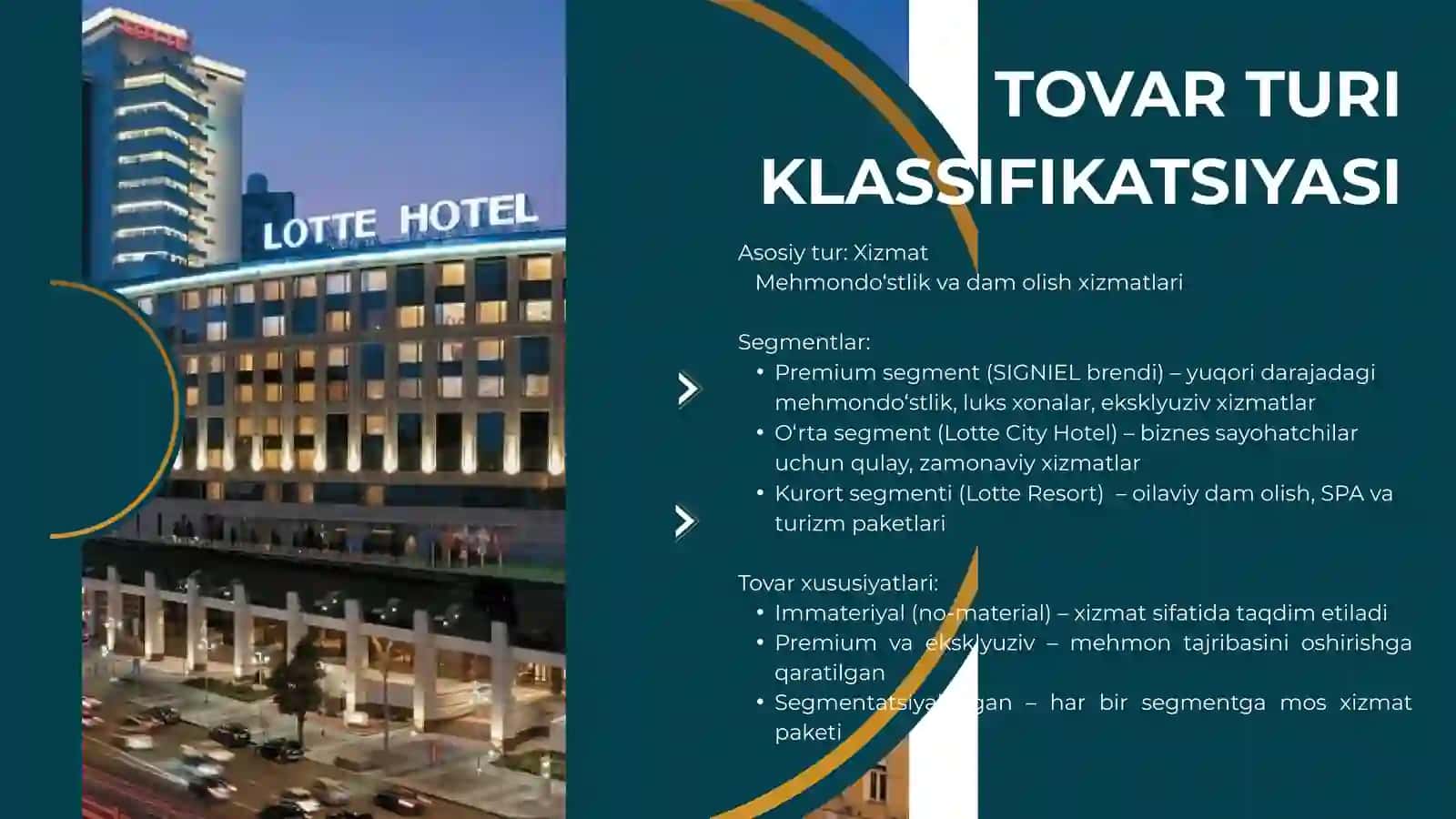 LOTTE HOTELS & RESORTS kompaniyasining marketing strategiyasi tahlili 3