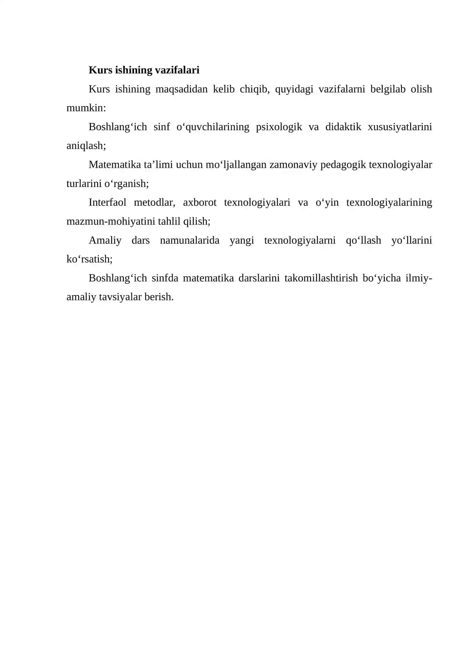 BOSHLANG’ICH SINF MATEMATIKASINI O’RGATISHDA YANGI ZAMONAVIY PEDAGOGIK TEXNOLOGIYALAR 3
