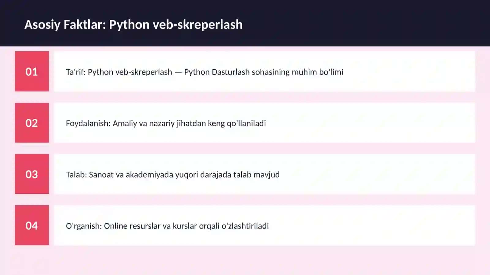 PYTHON DASTURLASH 3