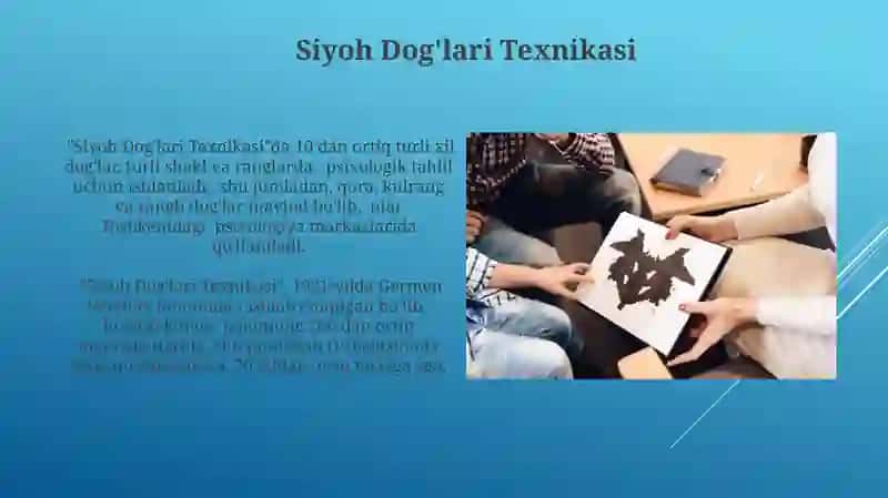 Siyoh Dog'lari Texnikasi 3