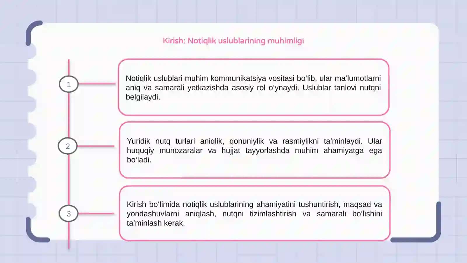 Notiqlik uslublari va yuridik nutq turlari 3