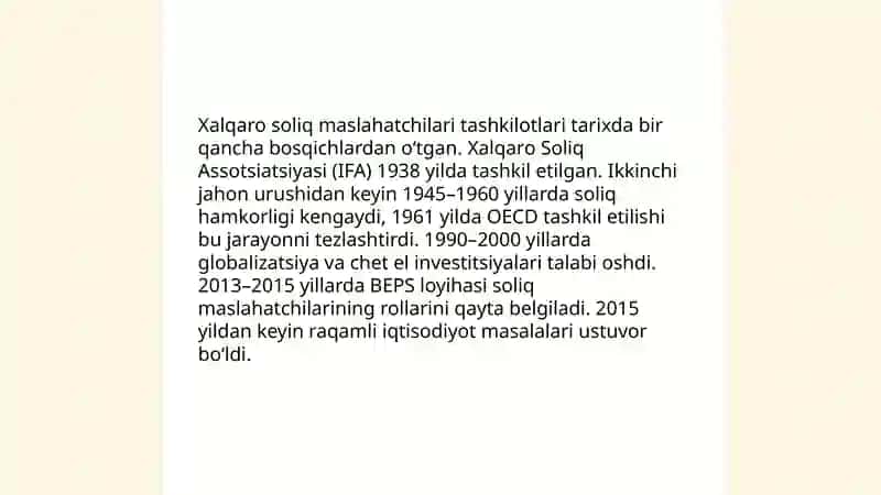 Xalqaro soliq maslahatchilari tashkilotlari 3