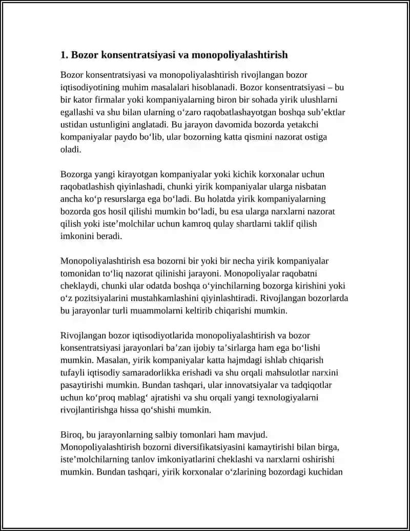 REVOJLANGAN BOZORNING MUAMOLARI 3