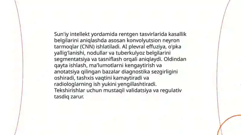 Sun'iy intellekt yordamida kasallik belgilarini aniqlash 3