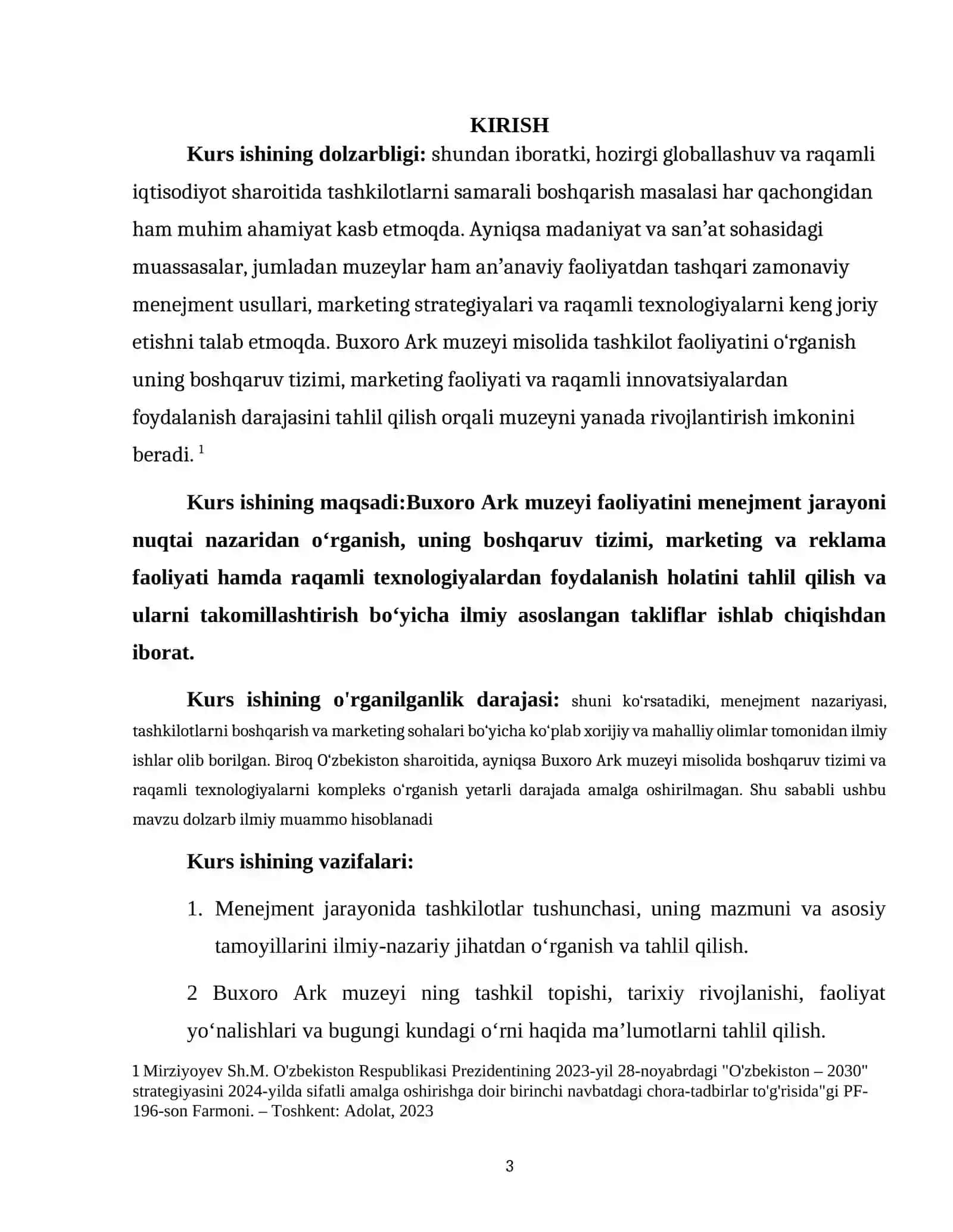 MENEJMENT JARAYONIDAGI TASHKILOTLARNING TURI VA XUSUSIYATLARI 3