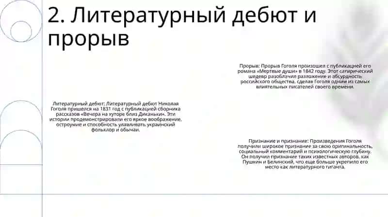 Николай Гоголь Жизнь И Творчество 3