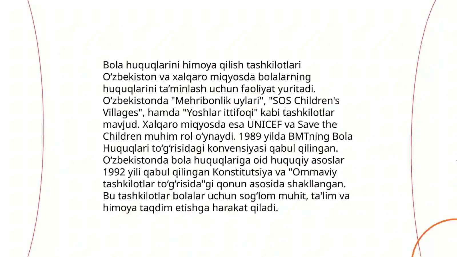 Bola huqularining kafolatlari 3