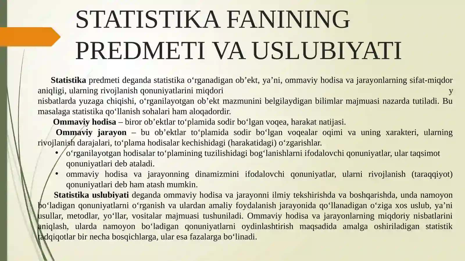 Statistika Nazariyasi 3