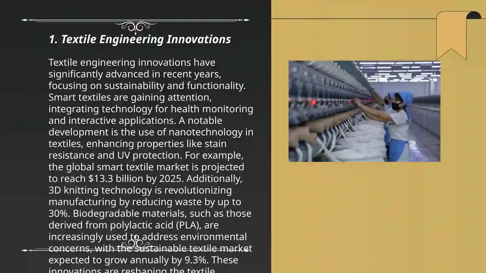 Textile Engineering Innovations 3