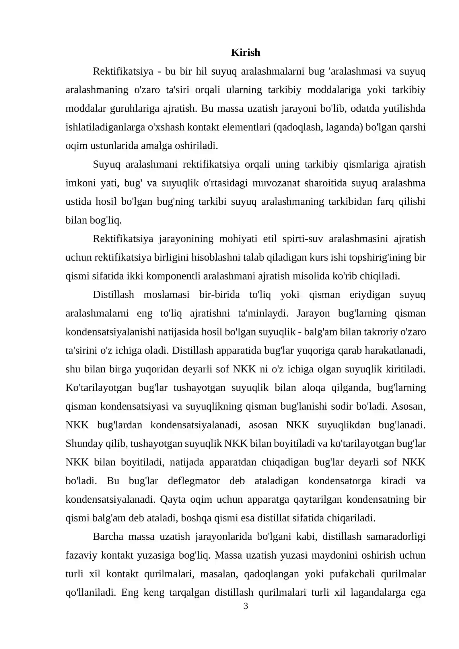 Rektifikatsiya va distillash 3