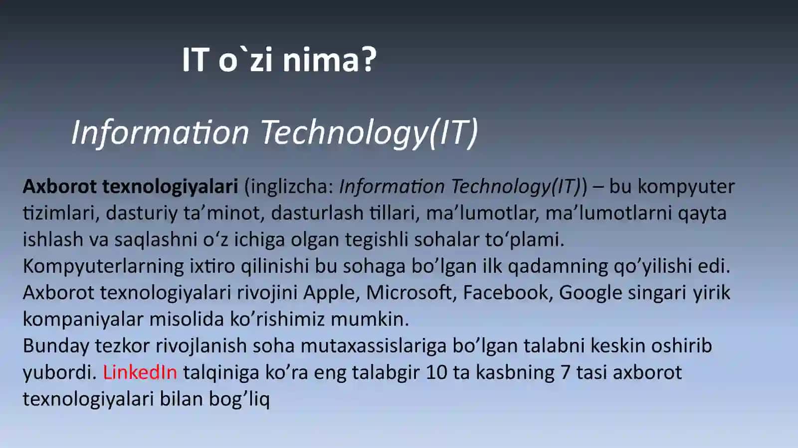 Raqamli iqtisodiyotda IT sektori 3