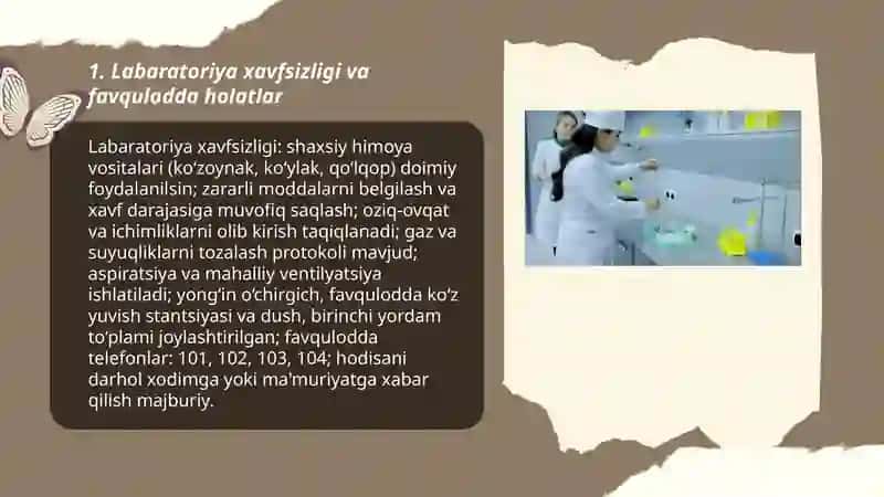 Labaratoriya ishi va maorif ishlari 3