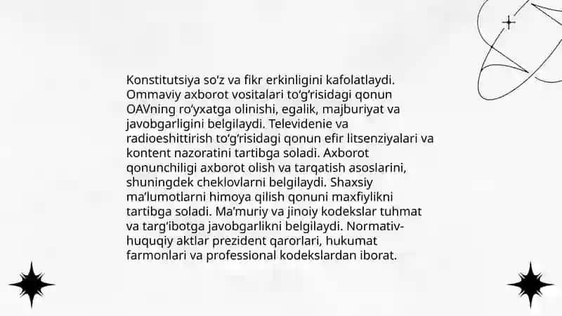 Media huquqi va etikasi 3