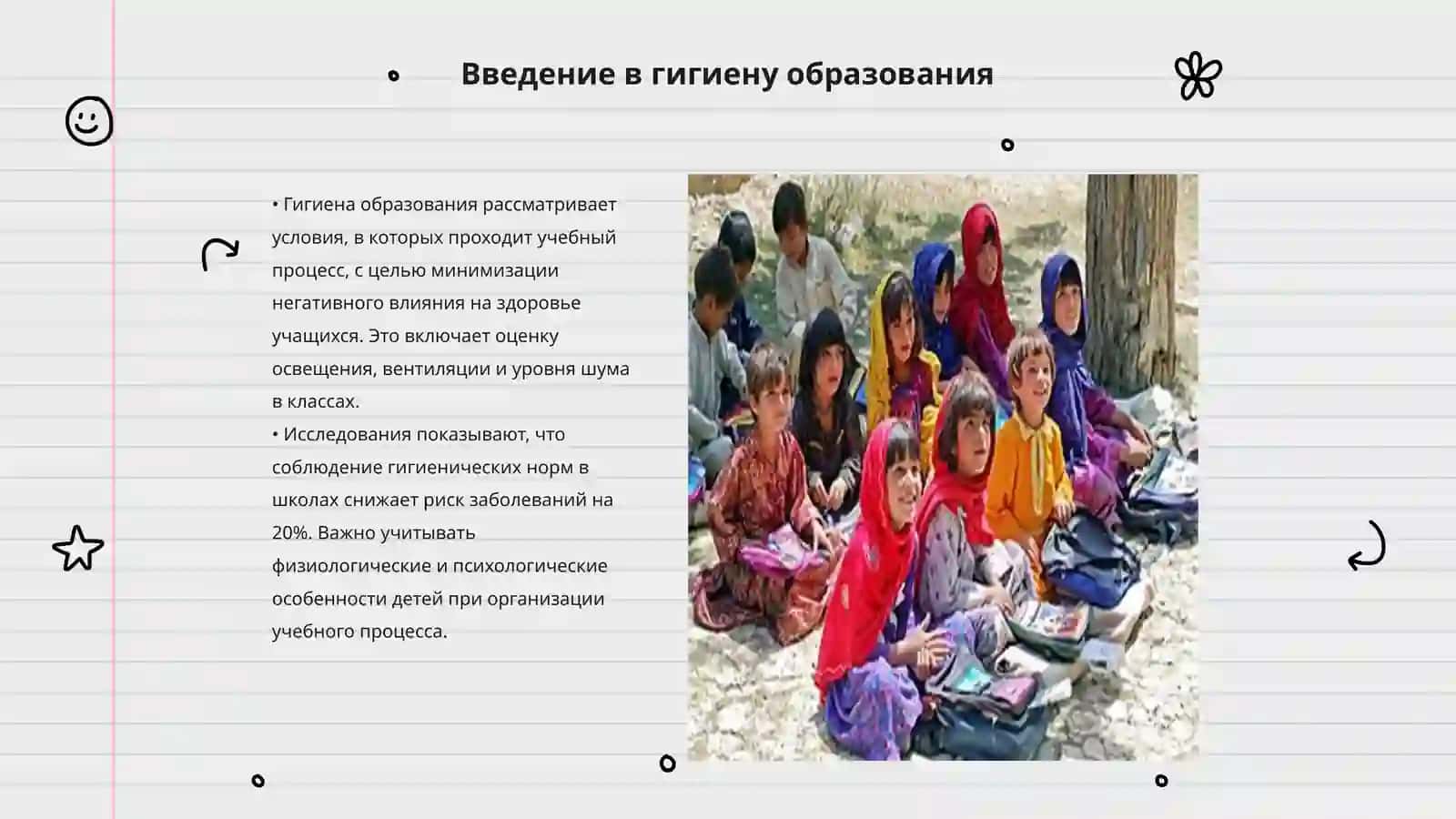 Гигиеническая оценка урока и расписания уроков 3