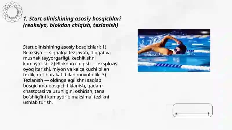 Start olish texnikasini oʻrgatish 3