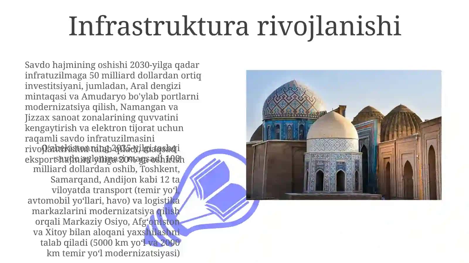 O'zbekistonning"2035-yildagitashqisavdoaylanmasi" 3