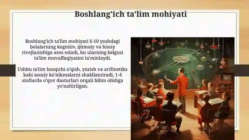 Boshlang'ich ta'lim mohiyati 3