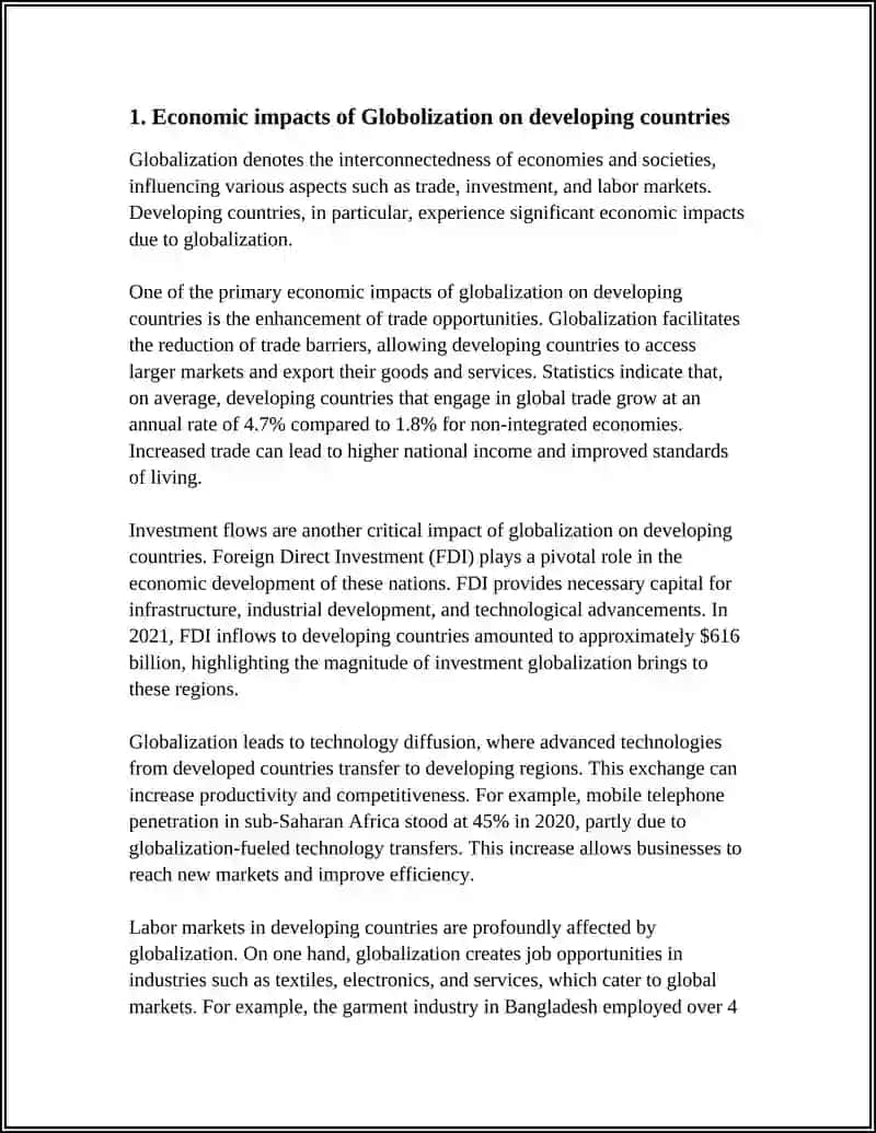 GLOBOLIZATION 3