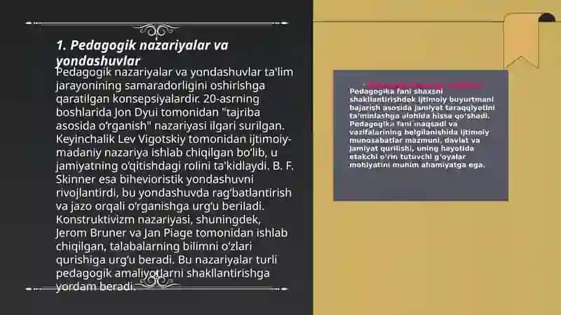 Pedagogikaga oid malumotlar 3