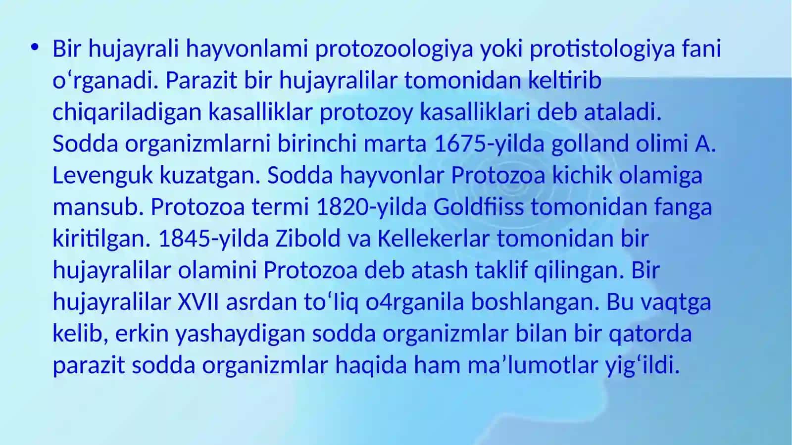 Parazit salomatligi 3