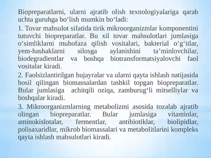 Laboratoriya Aminokislotlar ishlab chiqarish 3
