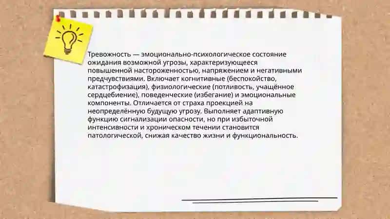 Тревожность 3