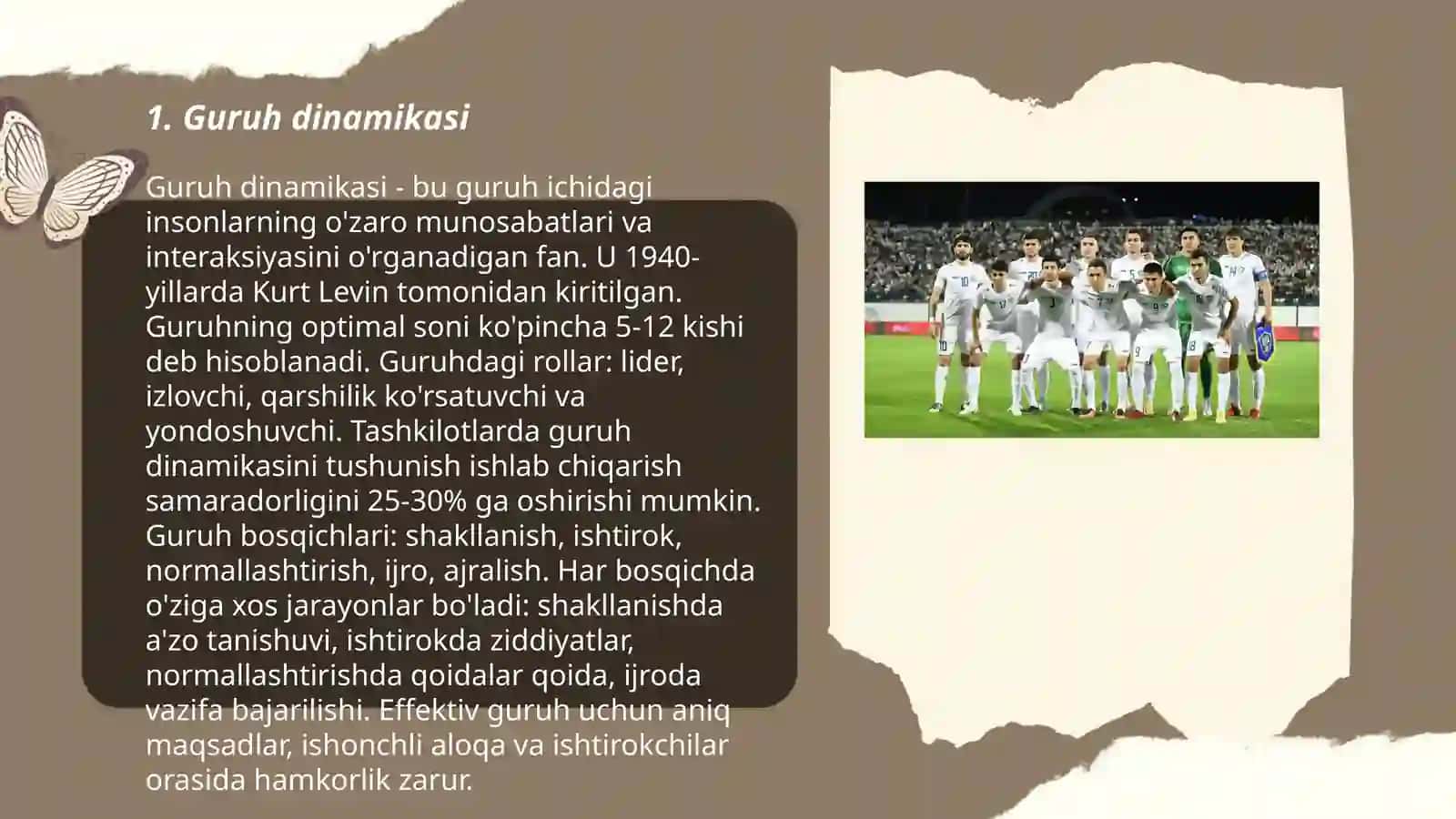 Guruh va jamoa psixologiyasi 3