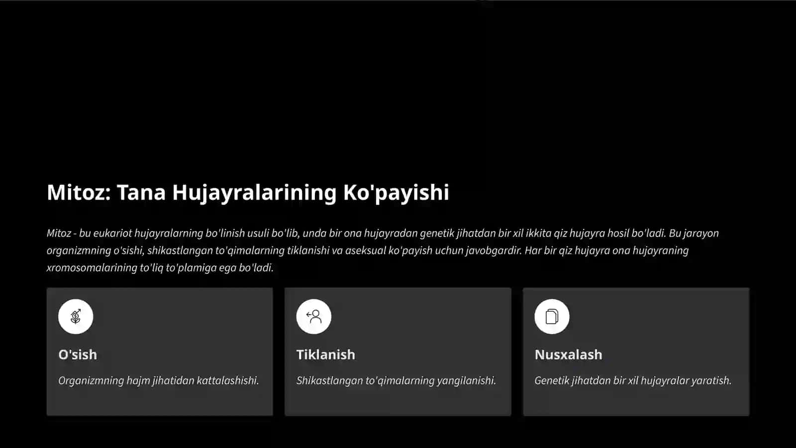 Mitoz va Meyoz: Hayotning Boshlanishi 3